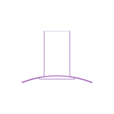 Fixtures Oven Hood Ikea Oberoende Ceiling Mounted Extractor Hood Line Art Svg Vector, Free Vectors File
